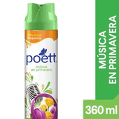 Desodorante De Ambiente POETT Música De Primavera 360cc