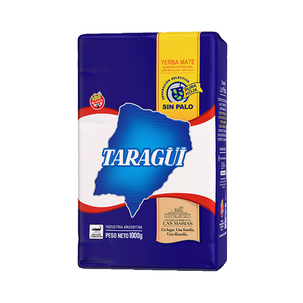 Yerba Mate Taragui sin Palo x 1 kg