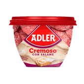 Queso ADLER Untable Cremoso Salame 190g