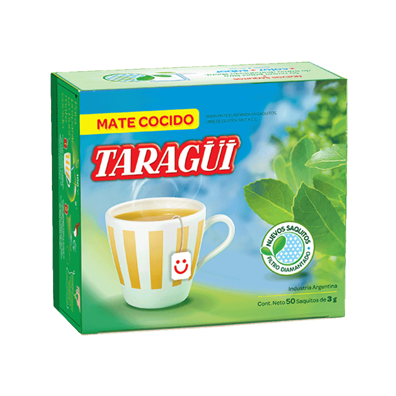 Yerba TARAGUI Saquitos Nuevo Sin Ensobrar 50u