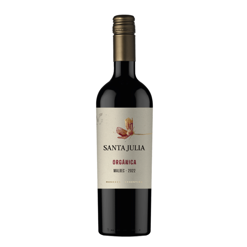 Vino SANTA JULIA Malbec Organico 750cc