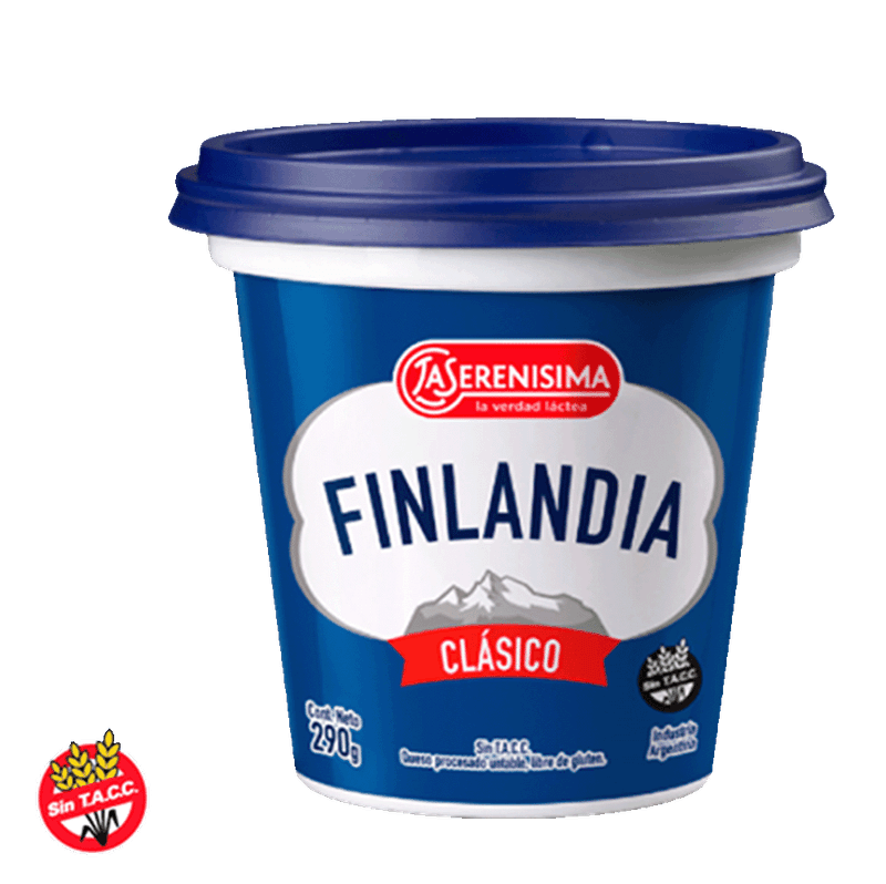 Queso LA SERENISIMA FINLANDIA Procesado 290g