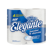 Papel Higienico NEW ELEGANTE Doble Hoja 30mts 4u