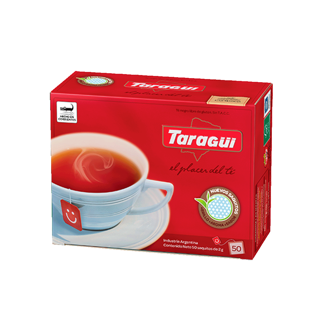 Te en Saquitos Diamantado Taragui x 50 Uni