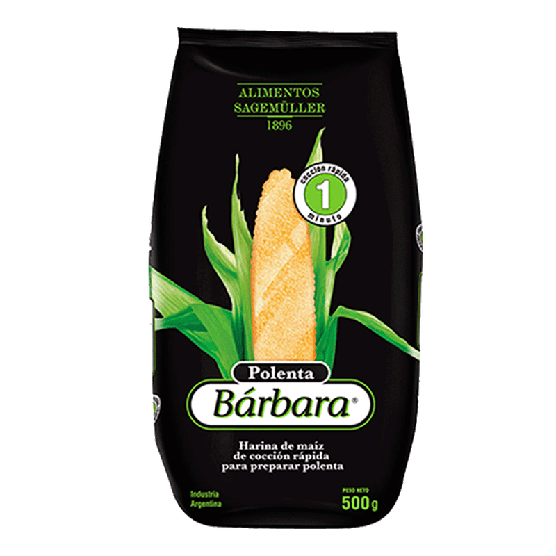 Harina De Maiz BARBARA Coccion Rapida 500g