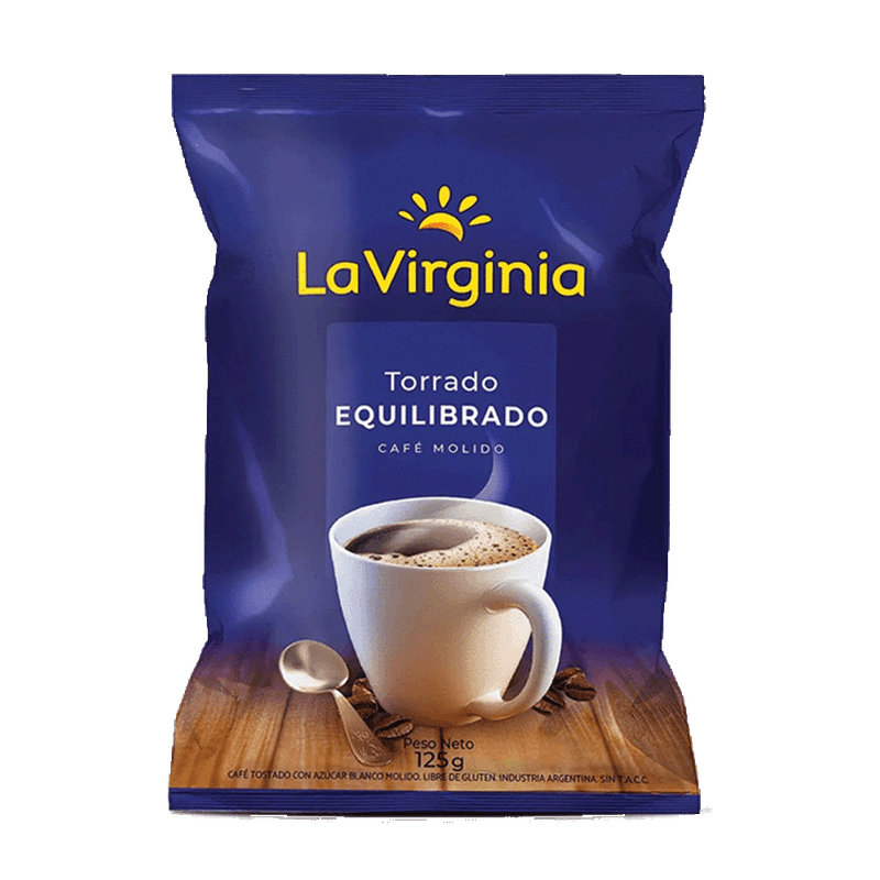 Café LA VIRGINIA Torrado Equilibrado 125g
