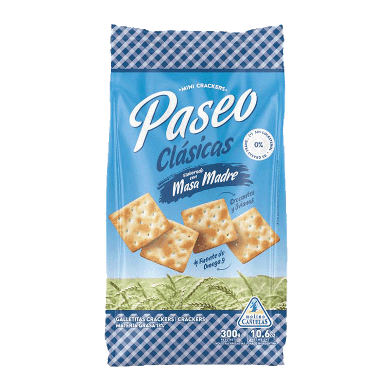 Galletitas PASEO Crackers 300g