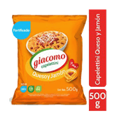 Capelettini GIACOMO Fortificado Queso Jamón 500g
