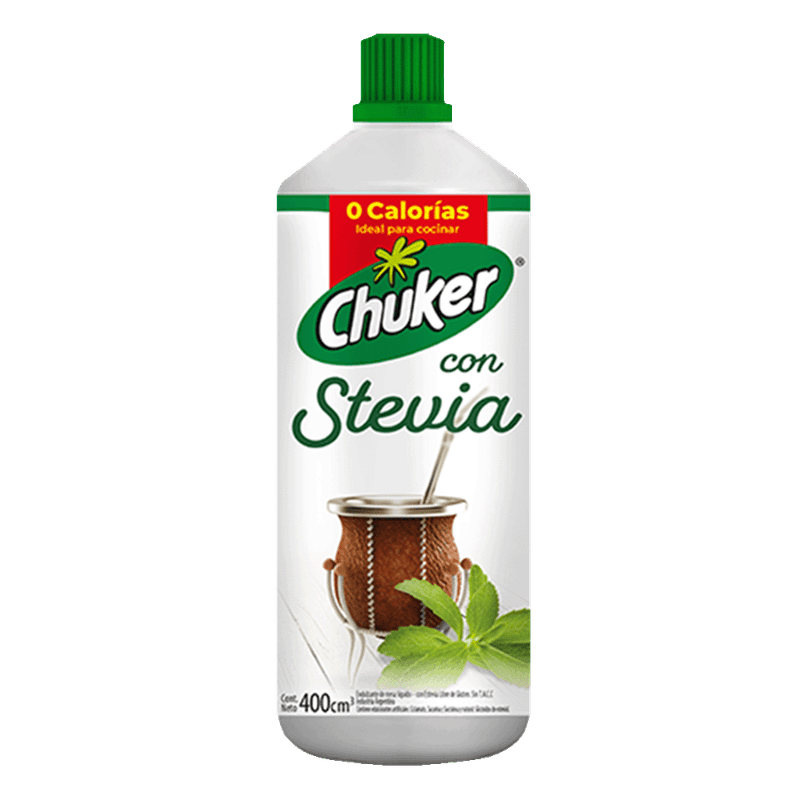 Edulcorante CHUKER Stevia 400c