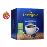 Café LA VIRGINIA Torrado Equilibrado Saquitos 5g