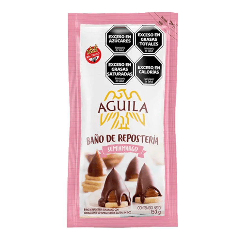Baño Reposteria AGUILA Negro 150g