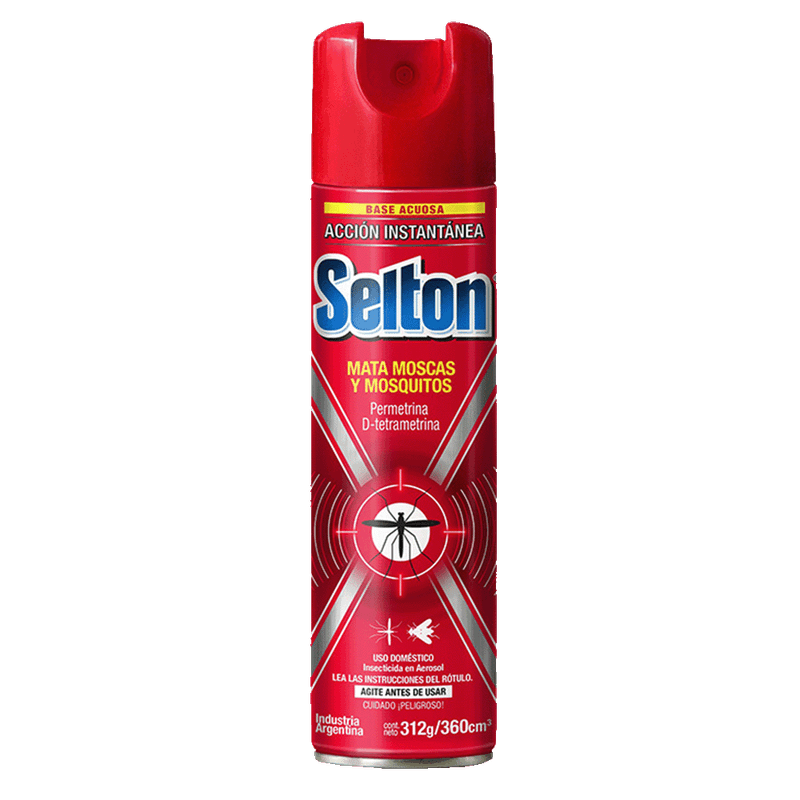 Insecticida SELTON Rojo MMM Aerosol 360ml