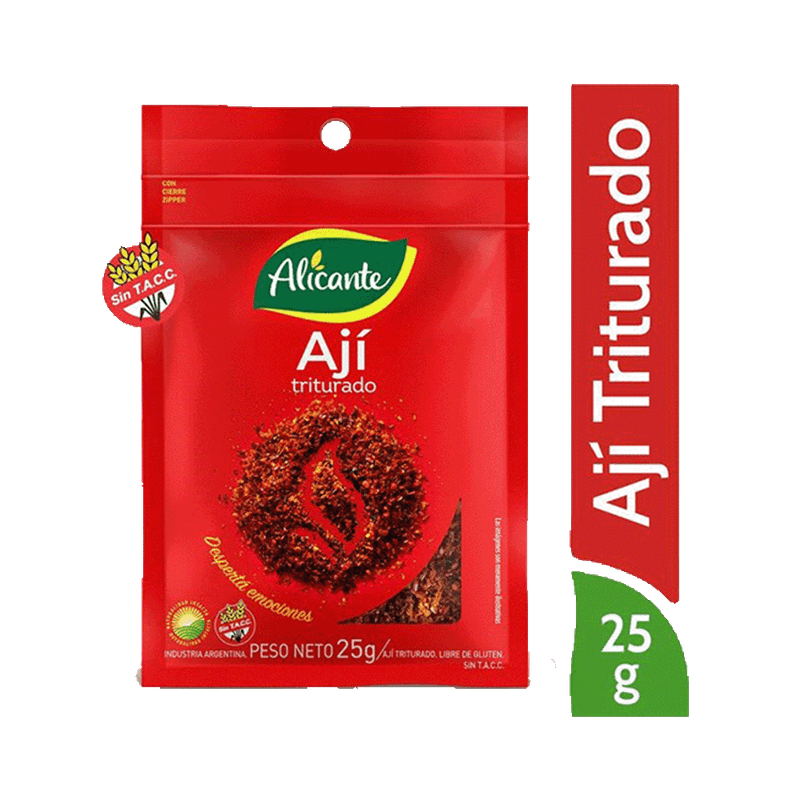 Aji Triturado ALICANTE 25g