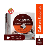 Café LA MORENITA Saquito M Intenso 20u
