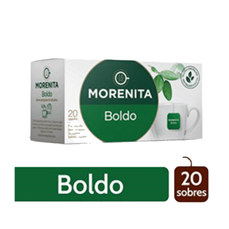 Té LA MORENITA Hierbas Boldo MC Sin Sobre 20u