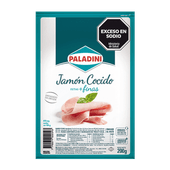 Jamon Cocido PALADINI Fetas Finas Vacio 200g