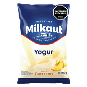 Yogur MILKAUT Bebible Sachet Durazno 900g