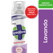 Desodorante Ambiente LYSOFORM Aerosol Lavanda 360ML