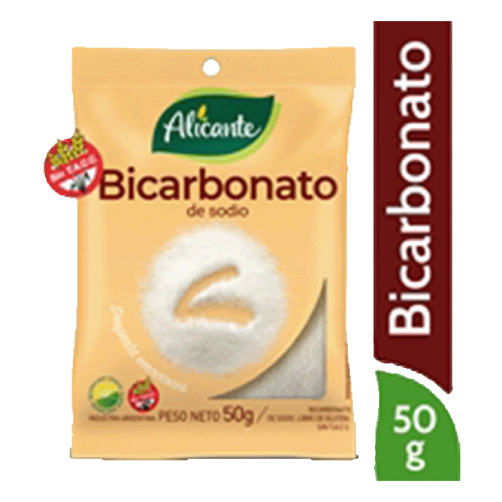 Bicarbonato de Sodio Alicante x 50 gr