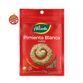 Pimienta ALICANTE Blanca Molida 25g