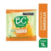 Jugo En Polvo BC Naranja 7g