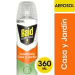 Insecticida RAID Essencial CasaJardin Aerosol 360ml