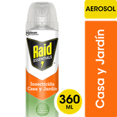 Insecticida RAID Essencial Casa-Jardin Aerosol 360ml