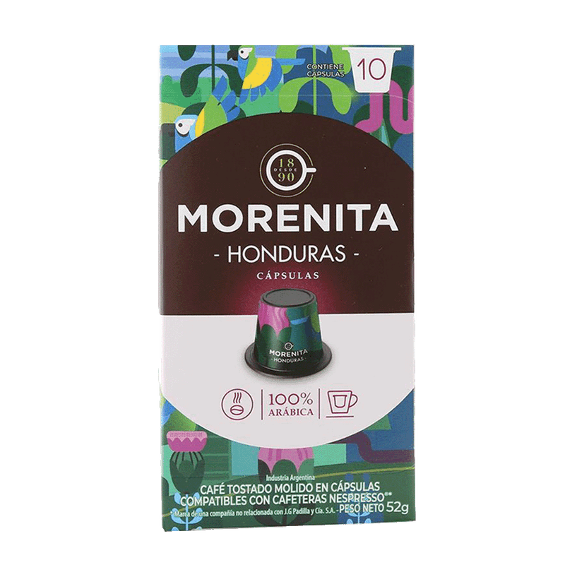 Capsula LA MORENITA Honduras 10u