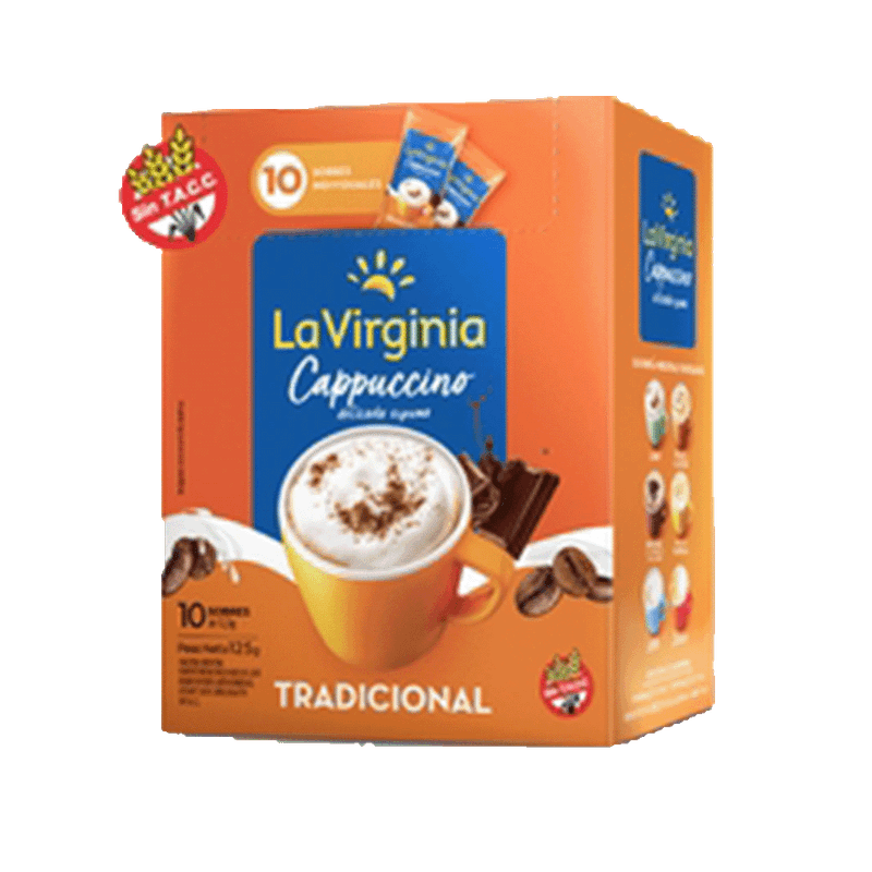 Cappuccino LA VIRGINIA Tradicional 10u