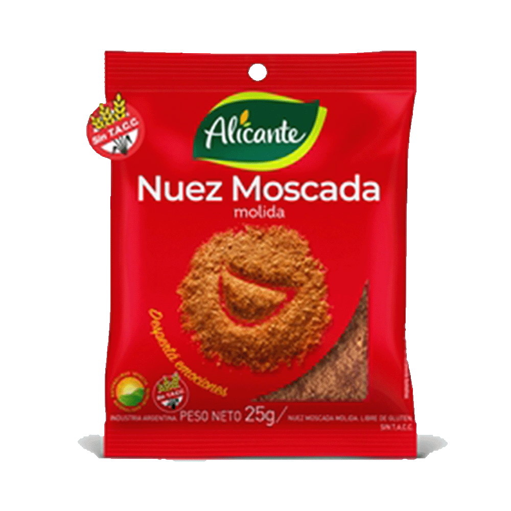 Nuez Moscada Alicante Molida sobre 25 gr