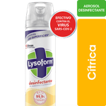 Desodorante Ambiente LYSOFORM Aerosol Citrico 360ML