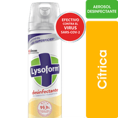 Desodorante Ambiente LYSOFORM Aerosol Citrico 360ML