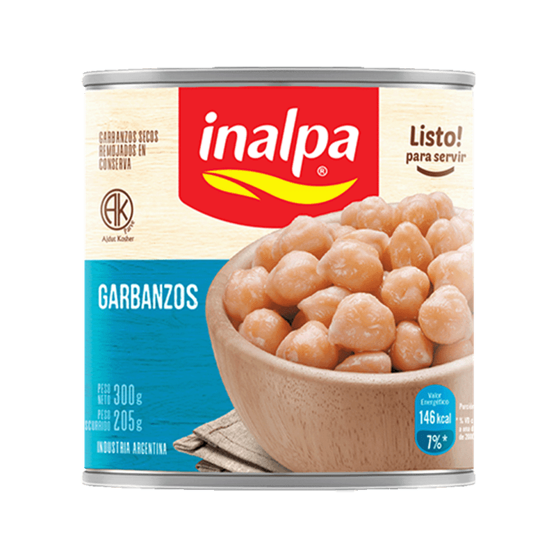 Garbanzos INALPA Lata 300g