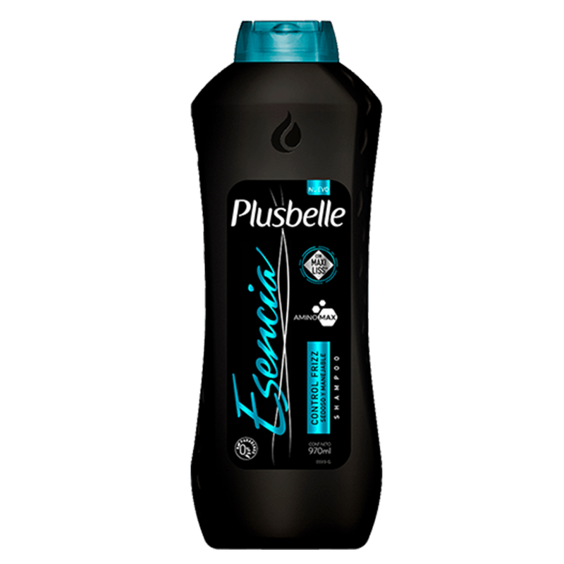 Shampoo PLUSBELLE Esencia Control Fizz 970ml