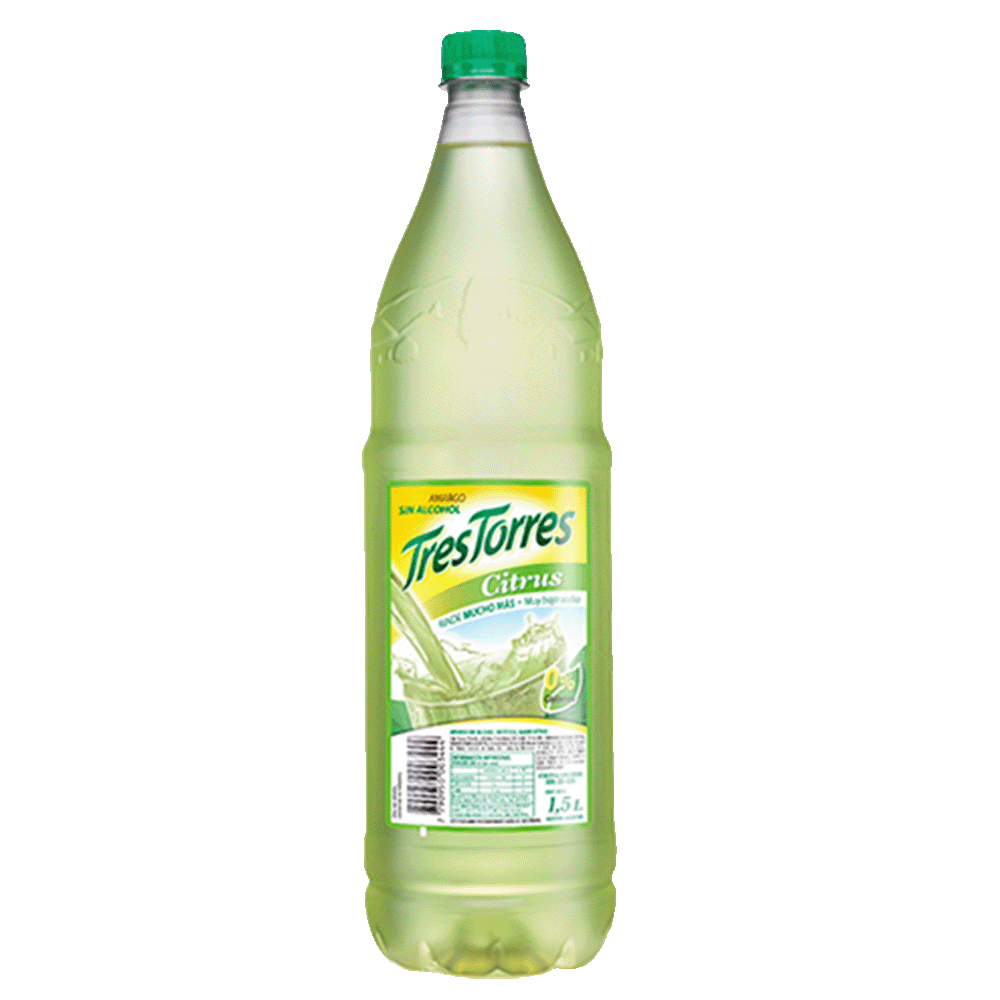 Aperitivo sin Alcohol Citrus Tres Torres 1,5 Lts