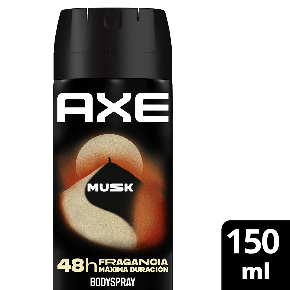 Desodorante para Hombre Axe Musk en Aerosol 150 ml