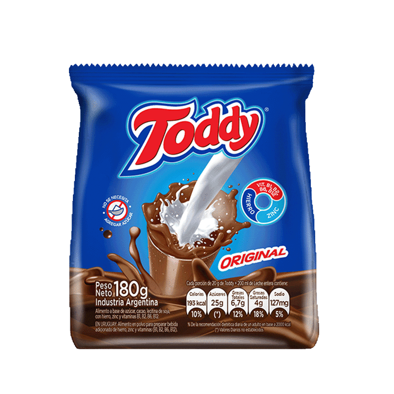 Cacao TODDY Instantaneo Original 180g