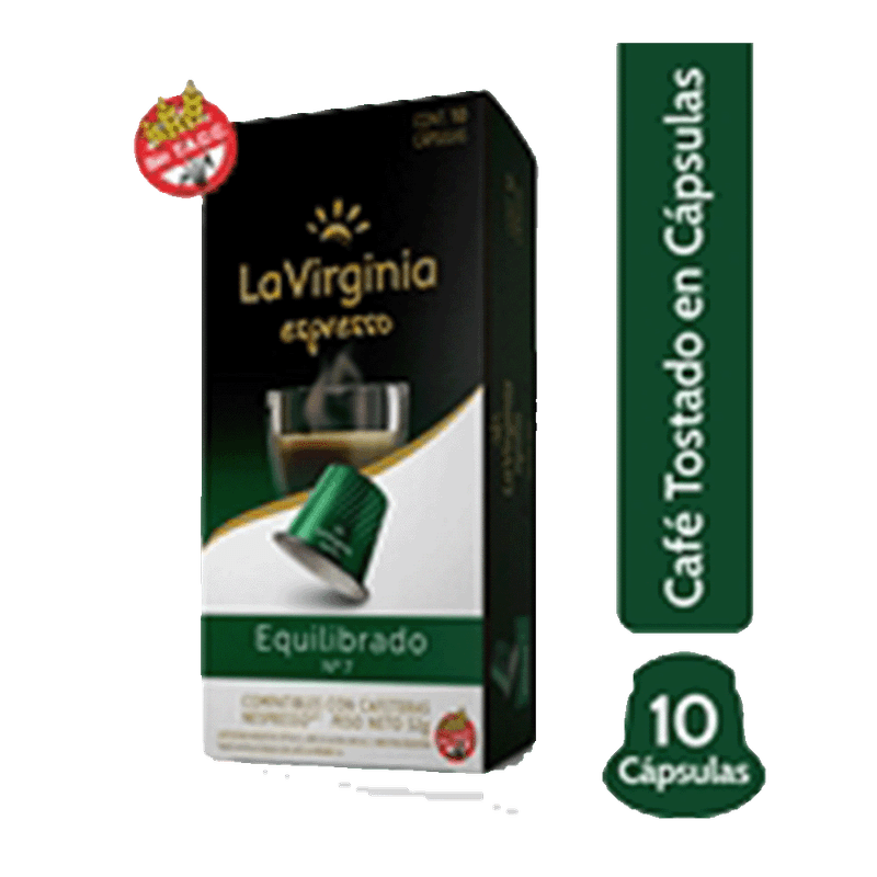 Capsula LA VIRGINIA Equilibrado 10u