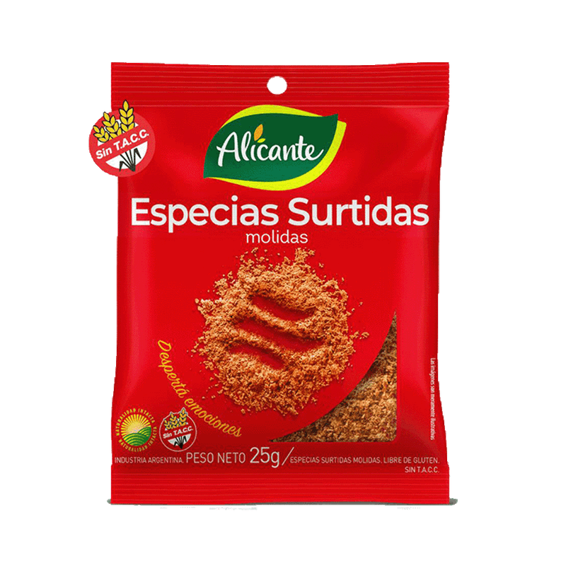 Especies ALICANTE Surtidas 25g