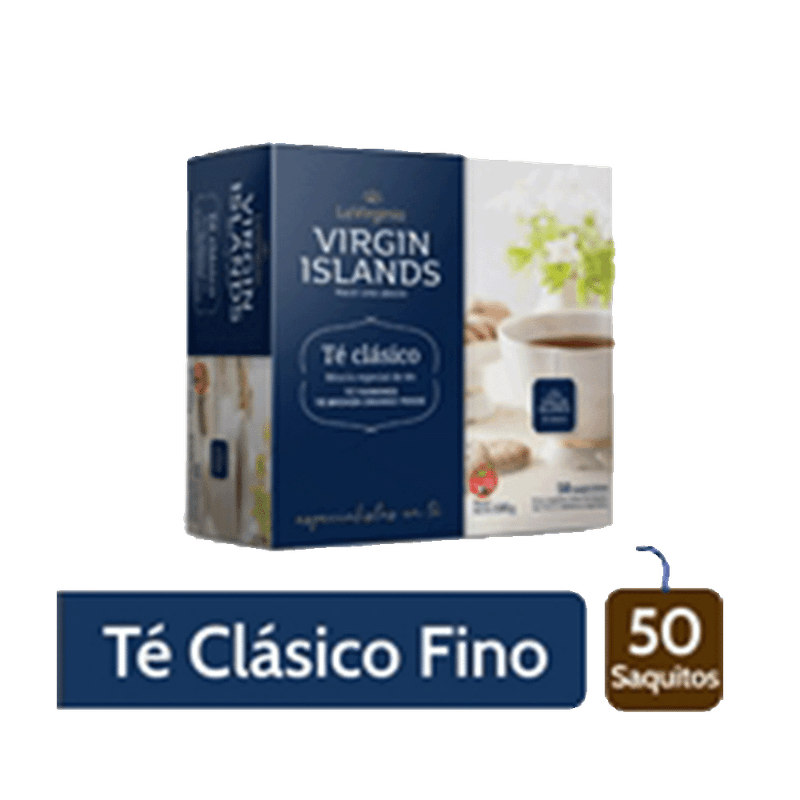 Te VIRGIN ISLAND Saquitos 50u