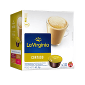 Capsula LA VIRGINIA Cortado 10u