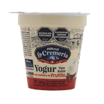 Yogur LA CREMERIA Con Confitura Frutilla 120g