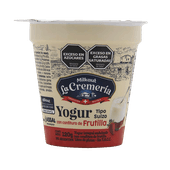 Yogur LA CREMERIA Con Confitura Frutilla 120g
