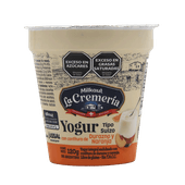 Yogur LA CREMERIA Con Confitura Durazno-Naranja 120g