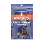 Pimienta Negra DOS ANCLAS Molida 25g
