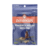 Pimienta Negra DOS ANCLAS Molida 25g