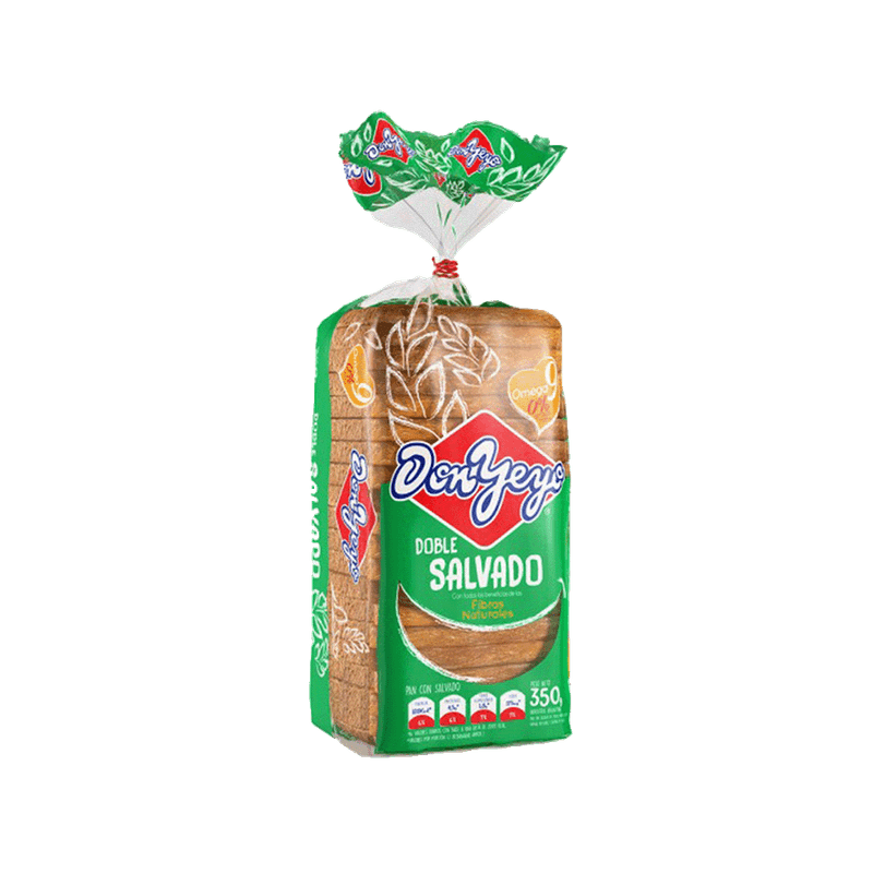Pan DON YEYO Con Salvado 350g