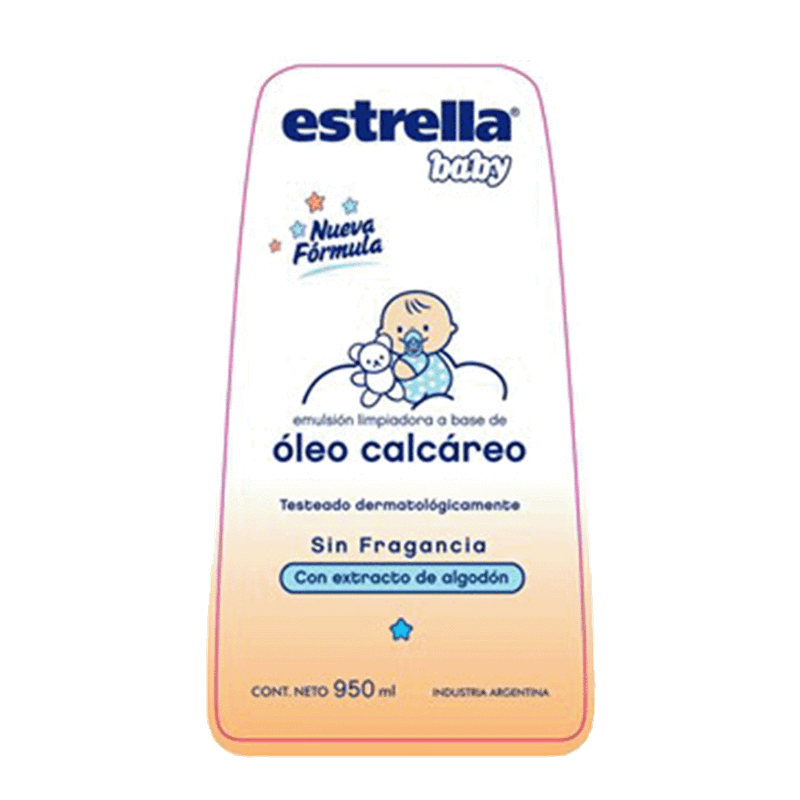 Oleo Calcareo ESTRELLA Sin Frangancia 950ml