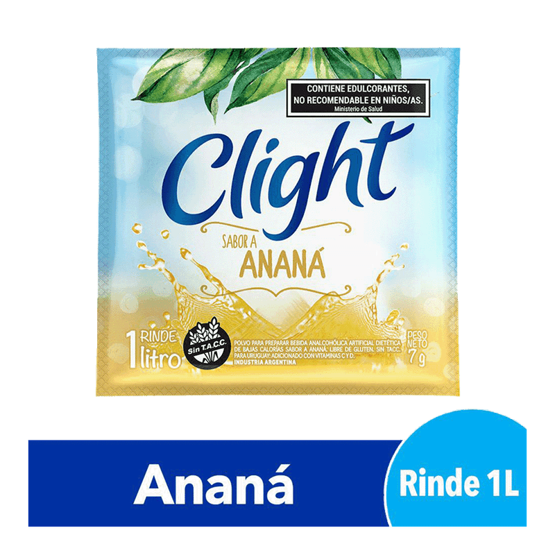 Jugo En Polvo CLIGHT Ananá 7g