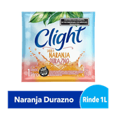 Jugo En Polvo CLIGHT Naranja-Durazno 7.5g